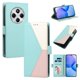 thumbnail image 1 of Cartera para Xiaomi Redmi 17C en PU Tricolor, Funda con Solapa, Verde, 1 of 6