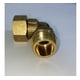 thumbnail image 3 of Codo De Bronce He 1/2 - Hi 1/2 , Media Pulgada, Cocina Baño, 3 of 4