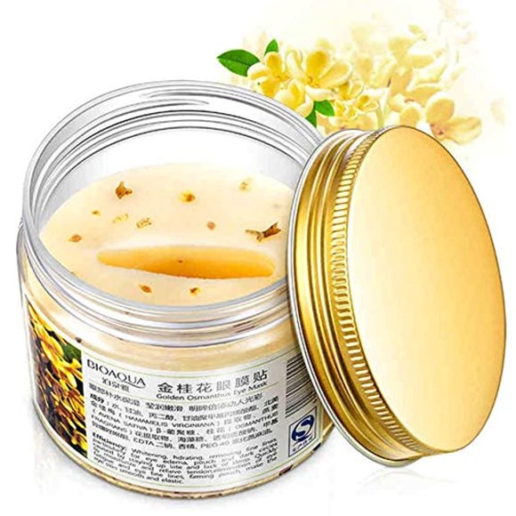 Mascarilla para Ojos BIOAQUA Oro Osmanthus Limón 80 Piezas Colágeno para Mujer