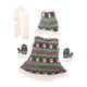 thumbnail image 1 of Conjunto De Ropa Navideña Para Muñecas, Vestidos De Moda, Sombrero Para Regalo De Cumpleaños, Muñecas Para Bebés, Estilos C, 1 of 5