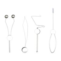 Ioensy - Kit De Herramientas Para Atado De Moscas, Accesorios Para Atado De Moscas, Enhebrador, 4 Uds.