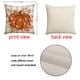 thumbnail image 3 of 1pc, Fall Decorative Throw Pillowcase 17.7 X 17.7 Inch, Thanksgiving Pumpkin Spice Leaf Autumn Decoration Outdoor Farmhouse Plaid Pillowcase For Home Sofa, 3 of 4