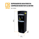 thumbnail image 2 of Dispensador de Agua Pedestal Compresor Negro Mate LB-88 Mini, 2 of 6