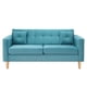 thumbnail image 1 of Sofa New Retro 3c Felpa 05 Turquesa, 1 of 6