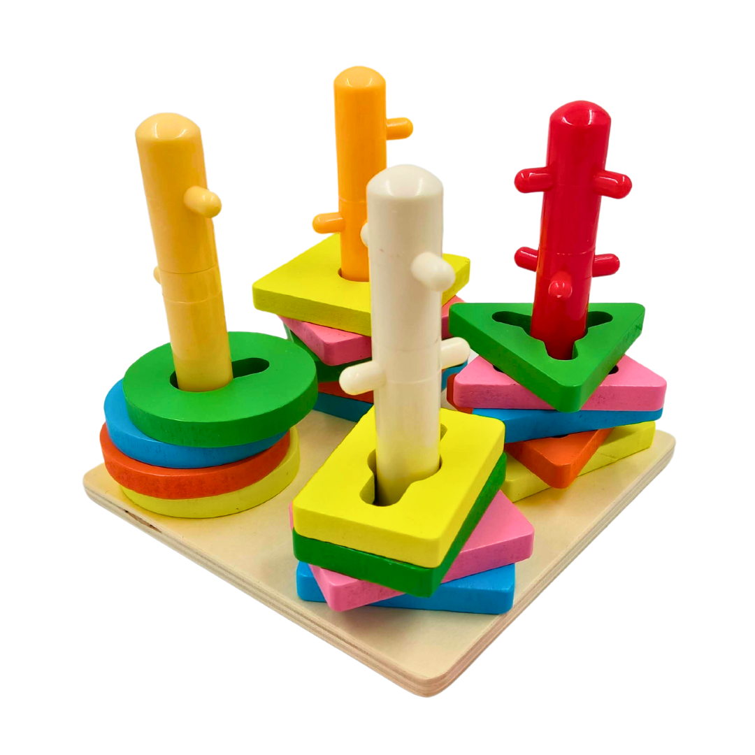 Linea Sport - Juego De Madera Motricidad Fina