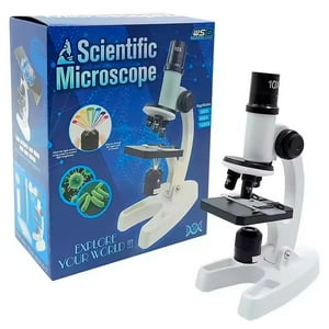 Aventura Store - Kit De Microscopio Led De 300X 600X 1200X Para Niños