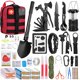 thumbnail image 1 of Kit de supervivencia ABPIR 170 piezas con equipo de primeros auxilios para exteriores, 1 of 6