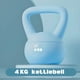 thumbnail image 3 of Pesa Rusa Kettlebell 4kg Crossfit Blanda azul, 3 of 5