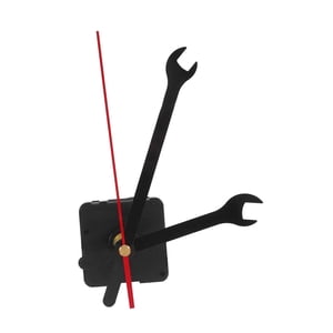 Magideal - Kit De Mecanismo De Reloj De Eje Largo, Silencioso, Moderno, Pieza De Repuesto Profesional Para Reparación De Relojes De Pared De Oficina (Hágalo Uste