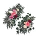 thumbnail image 2 of Juego De 2 Unidades De Flores Artificiales Para Arco De Boda, Para Recepción En La Pared, Color Rosa, 2 of 5