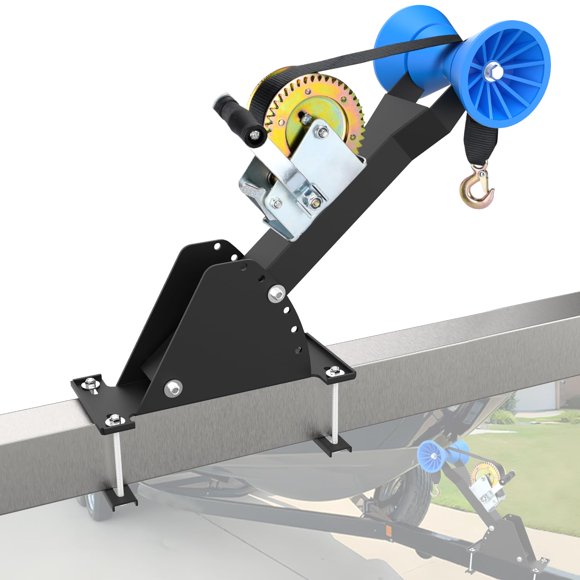 Soporte para torno de bote DITKOK ajustable con rodillo, capacidad de 1200 lb