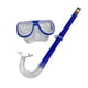 thumbnail image 2 of Juego De Snorkel Para Niños, Máscara De Buceo Con Vista Amplia Y Tubo Respirador Para Bucear, Niños Y Niñas, Azul, 2 of 3