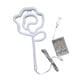 thumbnail image 1 of Lámpara Colgante De Luz De Neón Floral LED Rosa, 1 of 3