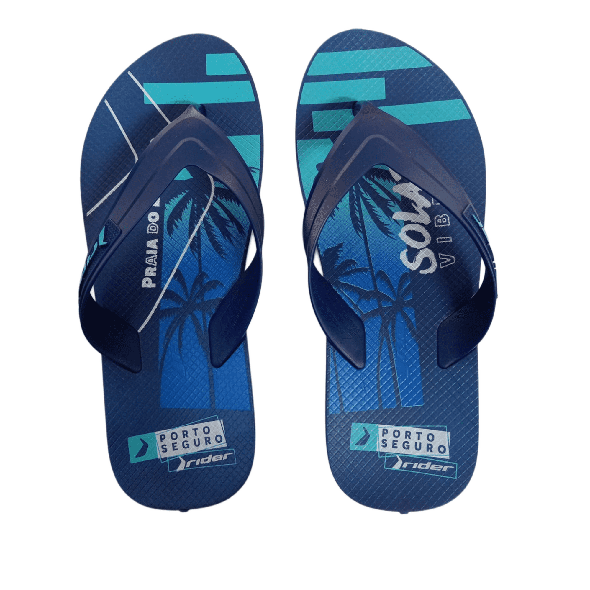 Sandalia Hombre Azul/blanco Style Rider