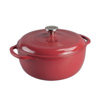 Dutch Oven Lodge Essential, Hierro Fundido Esmaltado, 6 Litros, Color Arándano