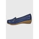 thumbnail image 5 of Mocasín Cuero Helen Azul Snake, 5 of 5