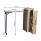 thumbnail image 4 of Bar Extensible Industrial 122x38x94 Cm, 4 of 4