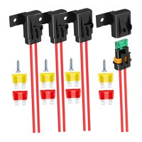 Bothyi - Portafusibles En Línea Ip67 A Prueba De Agua Con Cubierta De Protección Para Motocicleta