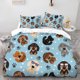 thumbnail image 1 of Cartoon Dog Pattern Cartoon Dog Pattern Theme Bedding Set Duvet Cover Pillowcase Set Soft and Comfortable, 1 of 5