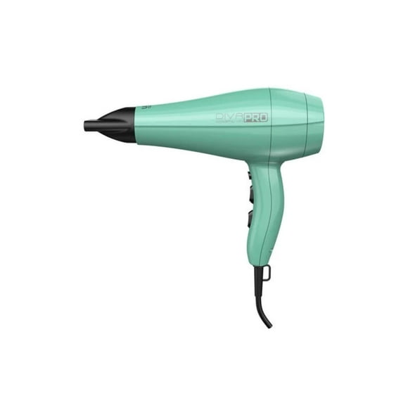 Secador De Pelo 2200W 2Vel 3Temp Salon Diva Pro Turquesa
