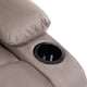 thumbnail image 5 of Bergere Reclinable New Dante Brown Con Posavasos, 5 of 6