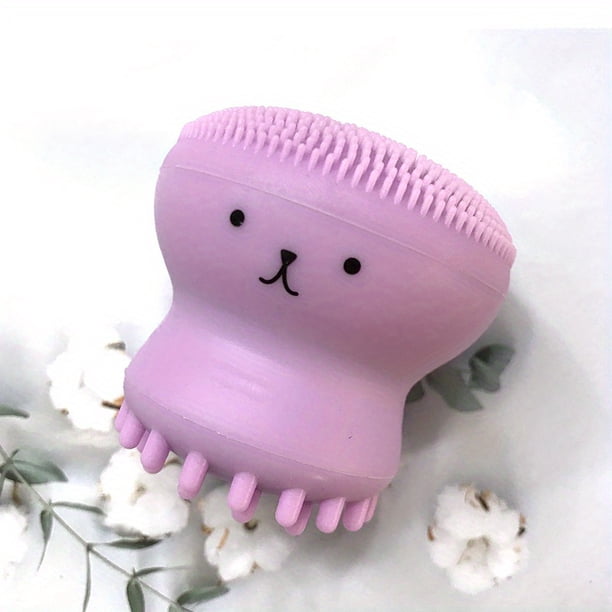 Deep Clean Your Pores with this Silicone Octopus Face Cleaner Brush - Facial Massager & Washing Beauty Instrument