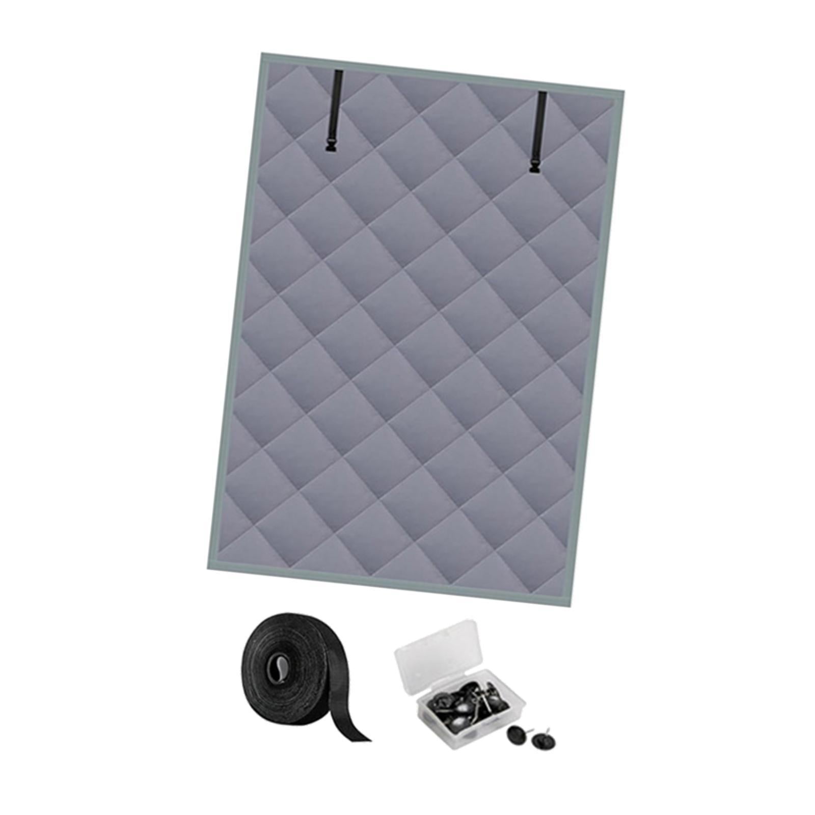 Bothyi - Cubierta Térmica Para Ventana Gruesa Para El Invierno, Cortina Opaca De Algodón Resistente A Desgarros, 30 X 56 Pulgadas