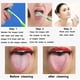 thumbnail image 3 of Raspador de lengua, limpiador lingual, cepillos linguales que ayudan a combatir el mal aliento, 2 raspadores de lengua (azul, verde, naranja y rojo), 3 of 7