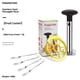 thumbnail image 2 of Corer De Piña Con Cuchillo Cortador De Piña De Fruta De Acero Inoxidable Con Accesorio De Taladro Herramienta De Cocina De Eliminación De Cortadores De Piña Negro, 2 of 3