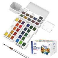Set De Pintura Phoenix Twist 36 Colores, Kit Portátil De Acuarela