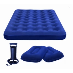 Genérico - Colchon Inflable 2 Plazas Almohadas E Inflador