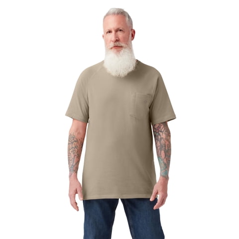 Camiseta Dickies Cooling De Manga Corta Con Bolsillo Desert Sand Lt