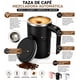 thumbnail image 3 of Taza Mezcladora Magnética Automática Acero 304 Con Indicador De Temperatura Negro, 3 of 6