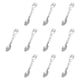 thumbnail image 4 of 10 Piezas De Cuchillo Tenedor/tenedor Multifuncional Para Acampar, Para Picnic, Senderismo Al Aire Libre, Plateado, 4 of 5