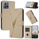 thumbnail image 1 of Funda Cartera Fibra de Carbono para Motorola MOTO S30 Pro 5G con Soporte y Cierre Magnético Oro, 1 of 6