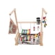 thumbnail image 5 of Parque Infantil Para Pájaros, Soporte De Percha De Madera Para Pinzón, Periquito, Periquito, Cacatúa, 5 of 5