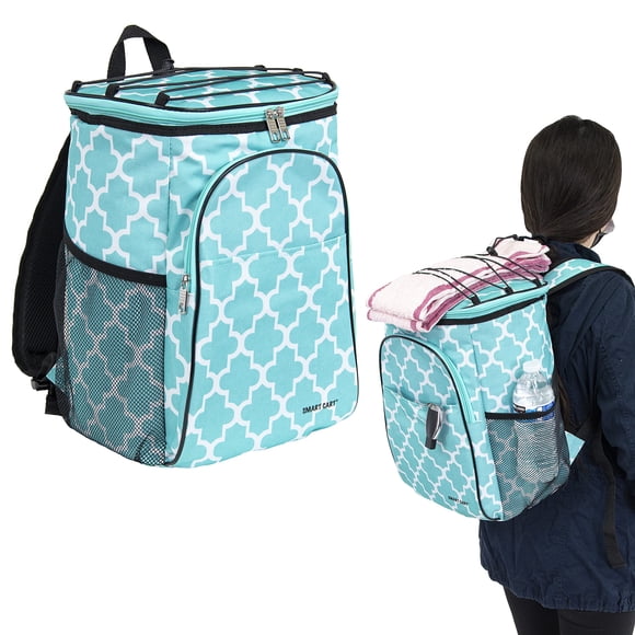 Mochila Nevera Ultra Compacta dbest products 24 latas Carrito Inteligente