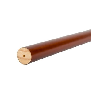 Metalhsa - Barra Madera 28 Mm X 2,00 Mt Chocolate