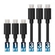 thumbnail image 1 of Cables micro USB SABRENT, paquete de 6 unidades, 22 AWG, USB 2.0 de alta velocidad, 1 of 9