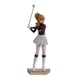 thumbnail image 4 of Estatua de golfista de señora, figura de golfista, colección decorativa femenina, figura de golf de resina, decoración para hotel, oficina, restaurant 10 cm x 30 cm, 4 of 5
