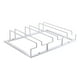thumbnail image 2 of Organizador De Copas De Vino De Metal 3 Filas Stemware Rack Para Bar Hutch Counter, 2 of 5
