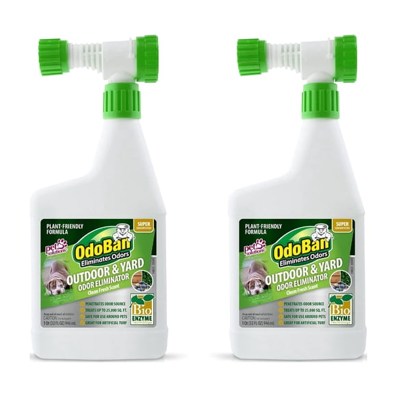 Desodorante para Área OdoBan 946 ml Pack de 2, Aroma Fresco y Limpio