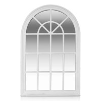 Taller Sin Fronteras - Espejo Blanco Catedral Ventana Para Pared