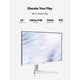 thumbnail image 3 of Monitor para videojuegos Pixio PX246 Wave White 24 pulgadas FHD 1080p 120 Hz, 3 of 7