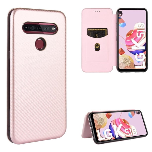 Funda Flip para FOXDOCK LG K41S - Funda magnética de negocios, funda protectora delgada