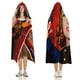 thumbnail image 3 of Giallo Terror Suspenso Manta Capa con Capucha Anti-Bolitas, Manta de Lana Ártica Suave, Manta Portátil de Felpa Ligera y Lujosa, Poncho para Siesta en Casa y Oficina, 100*130cm, 3 of 6