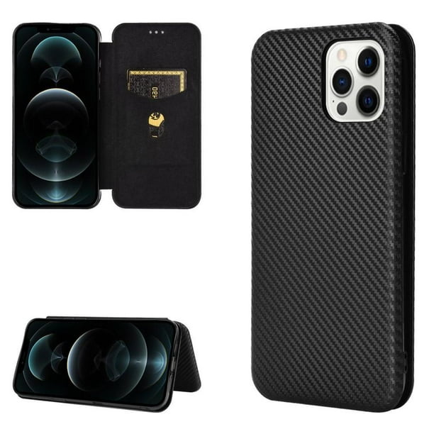 Funda Flip Para Iphone 12 Pro - Funda Magnética De Negocios, Funda Protectora Delgada