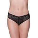 thumbnail image 1 of Calzón Bikini Encaje 20491 Negro XXL, 1 of 2