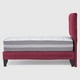 thumbnail image 4 of Cama Europea Valencia P + Respaldo Cadiz 1.5 PL Felpa Burdeo, 4 of 6