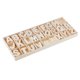 thumbnail image 5 of Letras De Madera Sin Pintar Letras A-Z Letra Del Alfabeto Con Bandeja De Almacenamiento Ni?o Regalo, 5 of 5